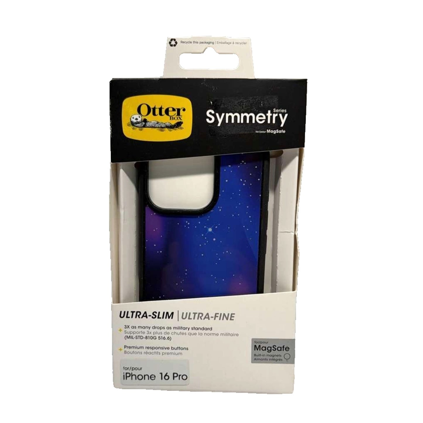 OtterBox Symmetry Series MagSafe Case For Apple iPhone 16 Pro Nebula Night Blue