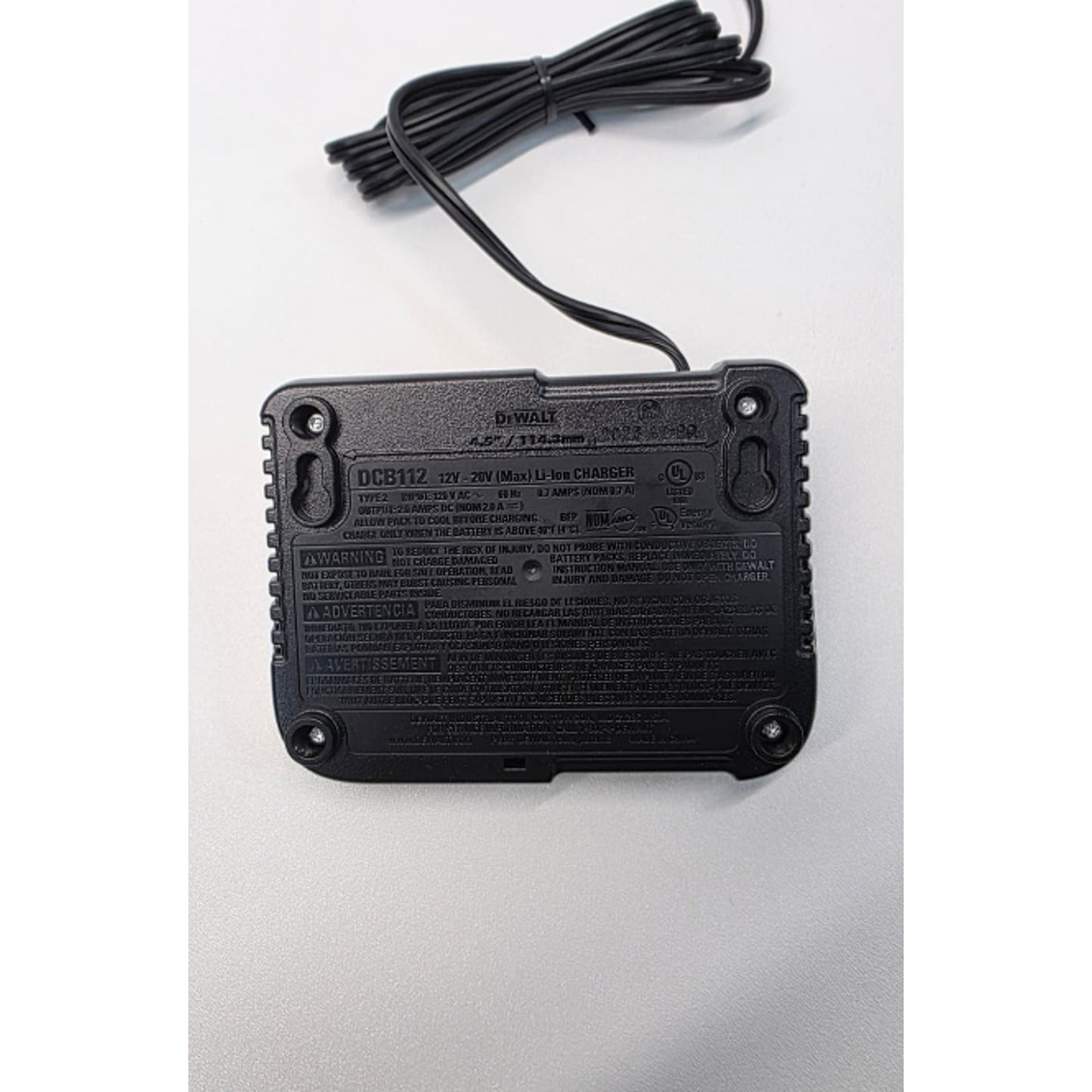 DeWalt DCB112 12V/ 20V Battery Charger