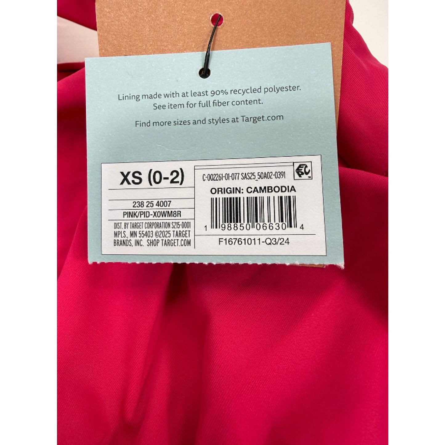 Women's Rosette One Shoulder Medium Coverage Tummy Control One Piece Swimsuit XS