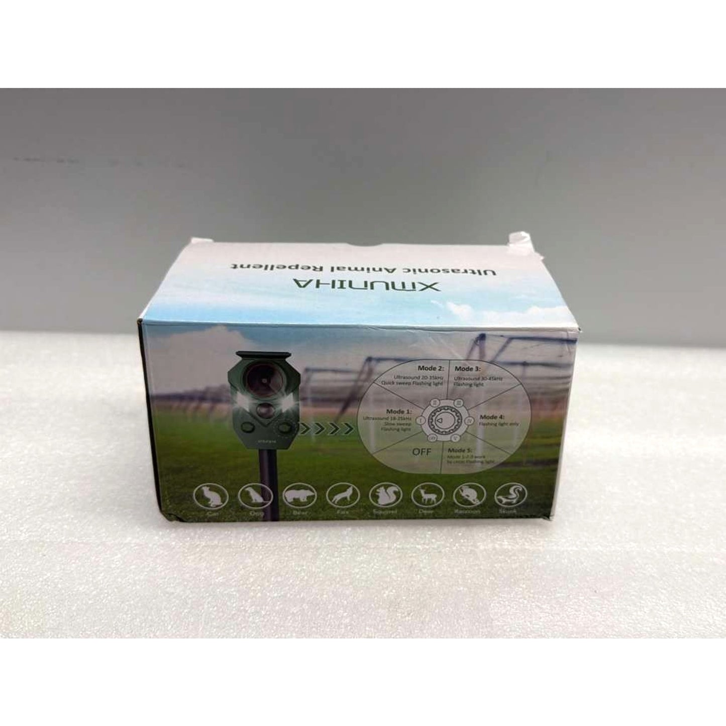Solar Ultrasonic Animal Repellent for Gardens - Eco-Friendly Pest Deterrent