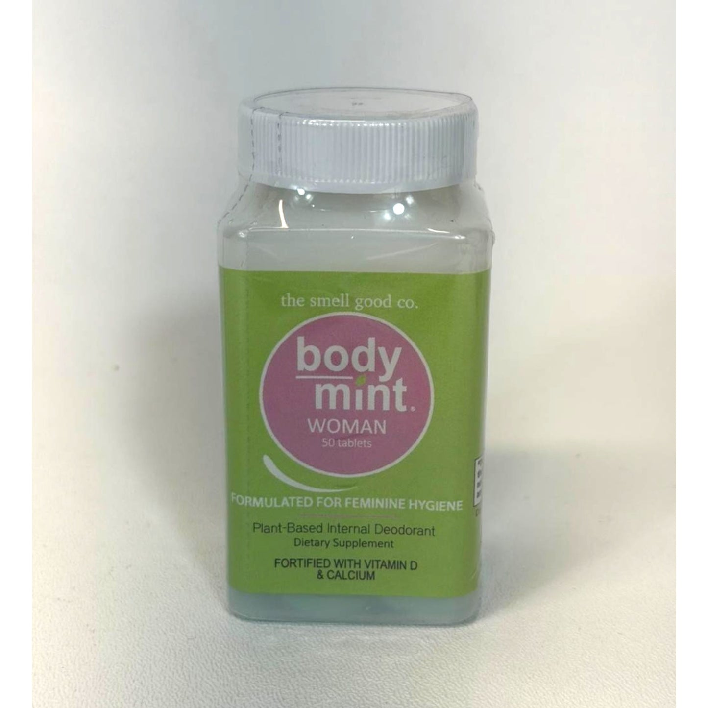 Body Mint Women for Feminine Body Odor Protection | 50 Tablets