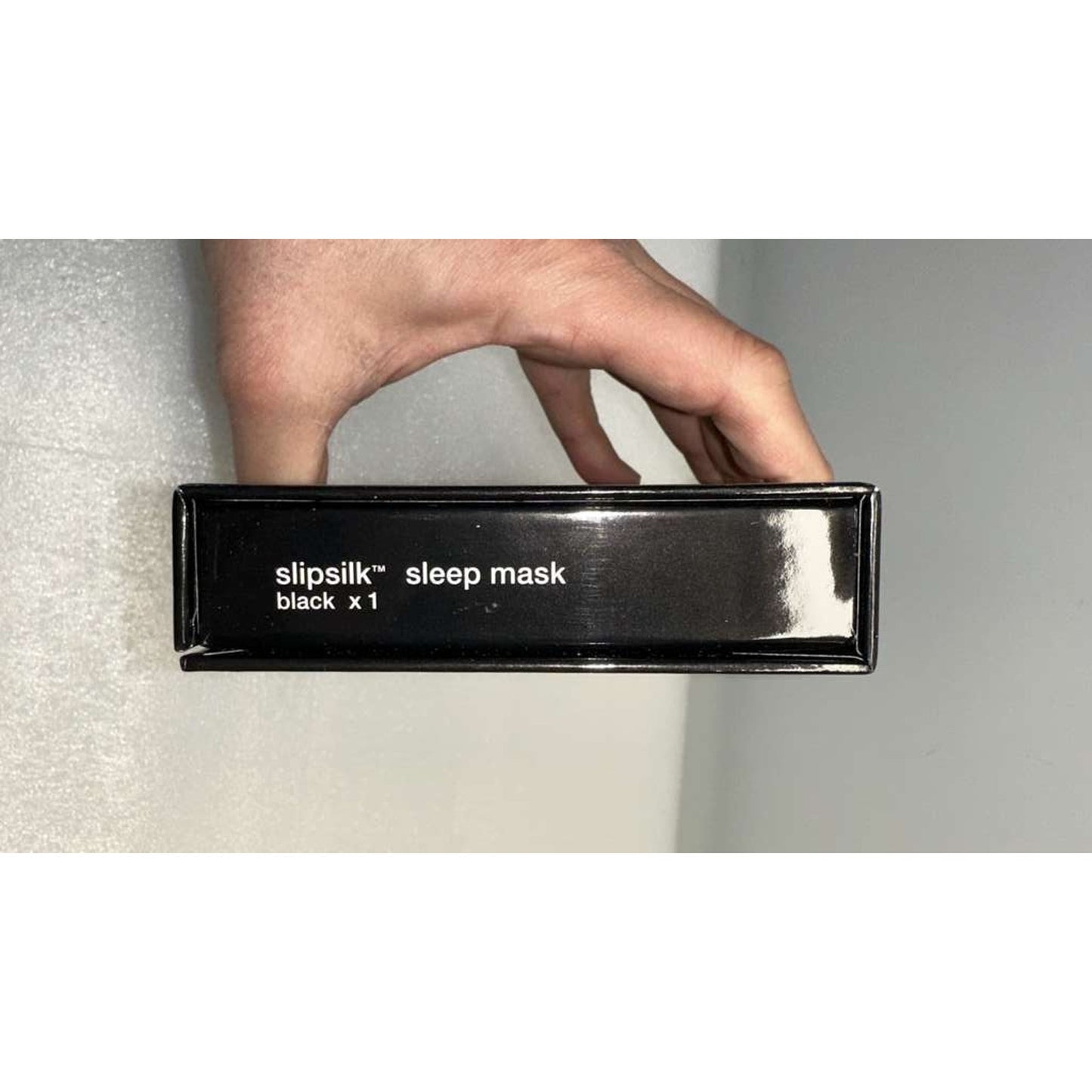 Slip Pure Mulberry Silk Sleep Mask, Soft & Durable - One Size, Black