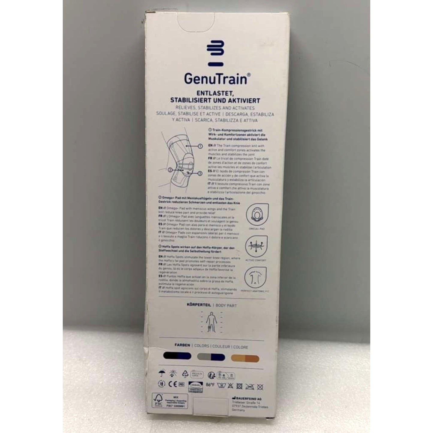 Genutrain Titan Bauerfeind Knee Brace Support