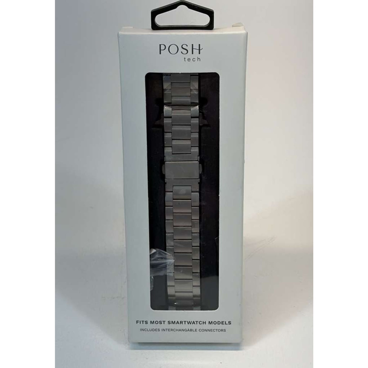 Posh Tech Maxwell Stainless Steel Smart Watch Band, Universal Fit for Apple