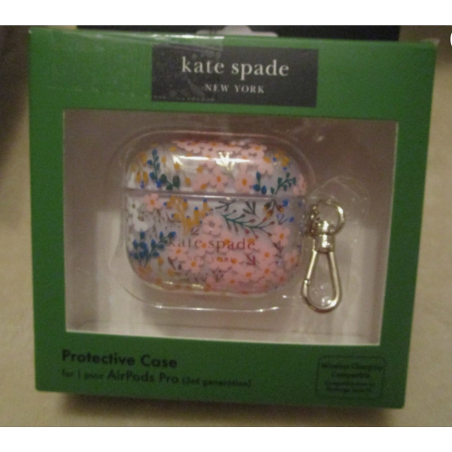 Kate Spade NY AirPods Pro Case 1st & 2nd Gen Multi Floral Rose 840171735369