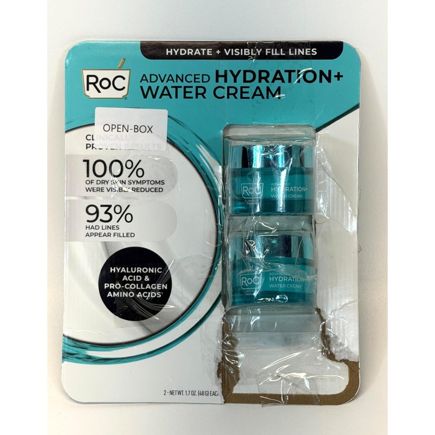 RoC Advanced Hydration+ Water Cream 1.7oz