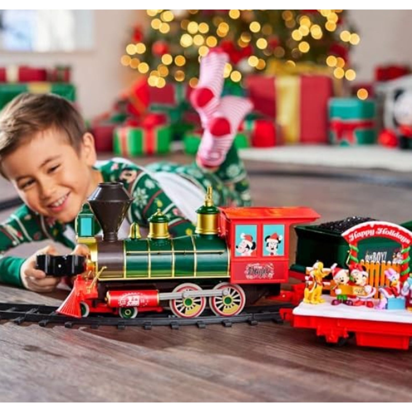 2024 Disney Parks Mickey Friends Making Christmas Magical Train Set New NIB