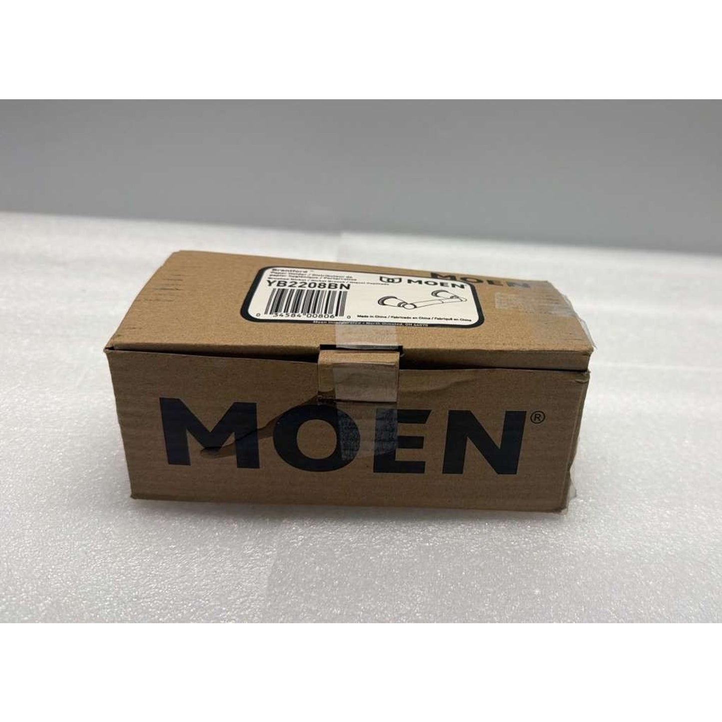 Moen Brantford Toilet Paper Holder Brushed Nickel YB2208BN NEW