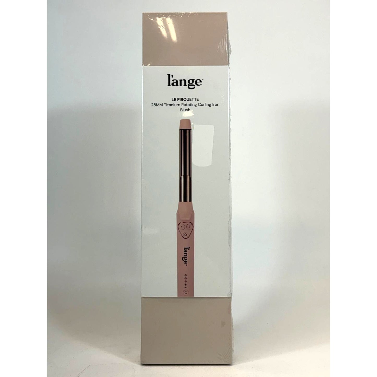l’ange Blush 25mm 1” Le Pirouette Titanium Rotating Curling Iron 2636