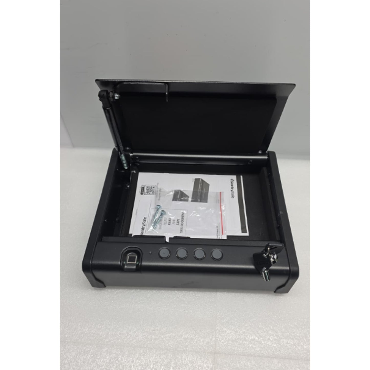 Sentry Safe (QAP1BLX) - Quick Access Biometric Pistol Gun Safe LED Light -Black