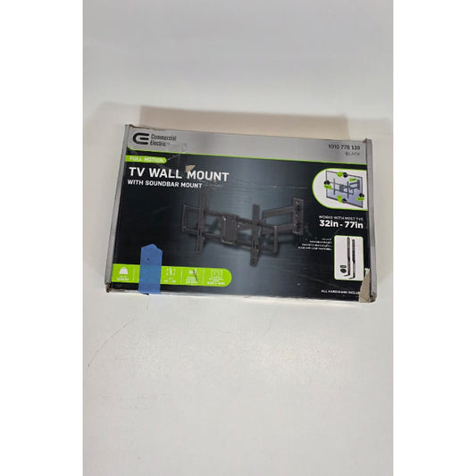 Commercial Electric Full Motion TV Wall Mount for 32 in to 77 in TVs 1010778139