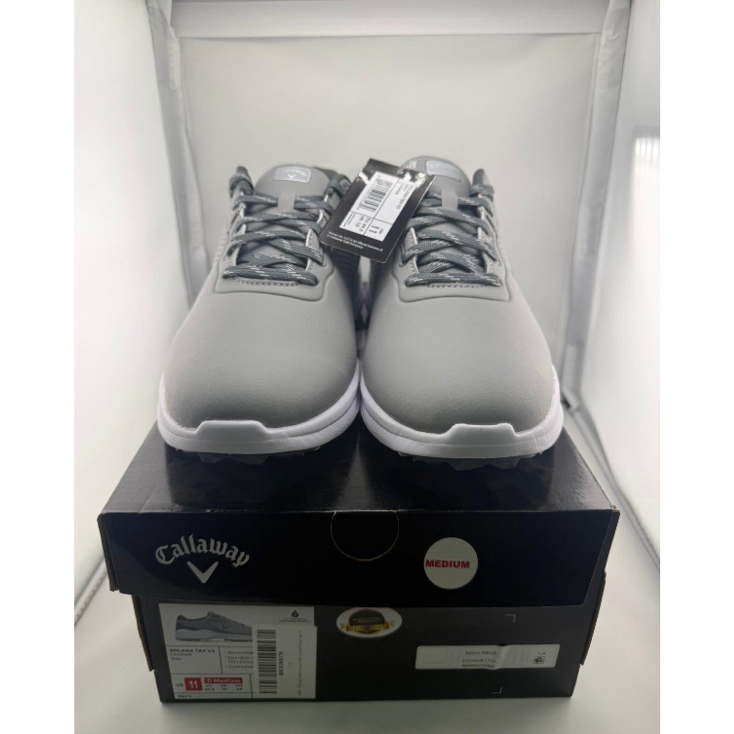 Callaway Men S Solana TRX V3 Golf Shoe Grey Size D 11