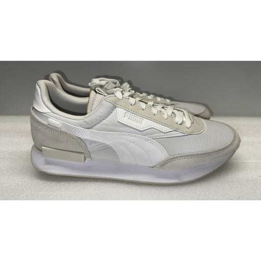 Puma Future Rider Play On Grey White Men Unisex Casual Lifestyle Shoes Size 11.5