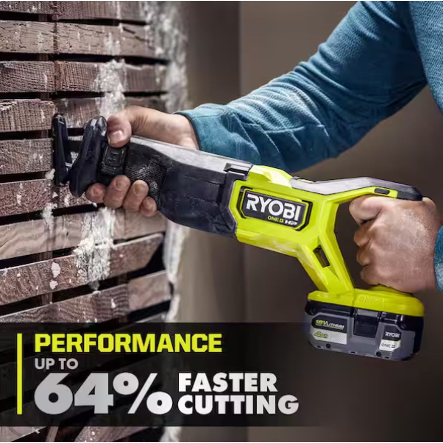 ONE+ HP 18V Brushless Cordless Reciprocating Saw (Tool Only)