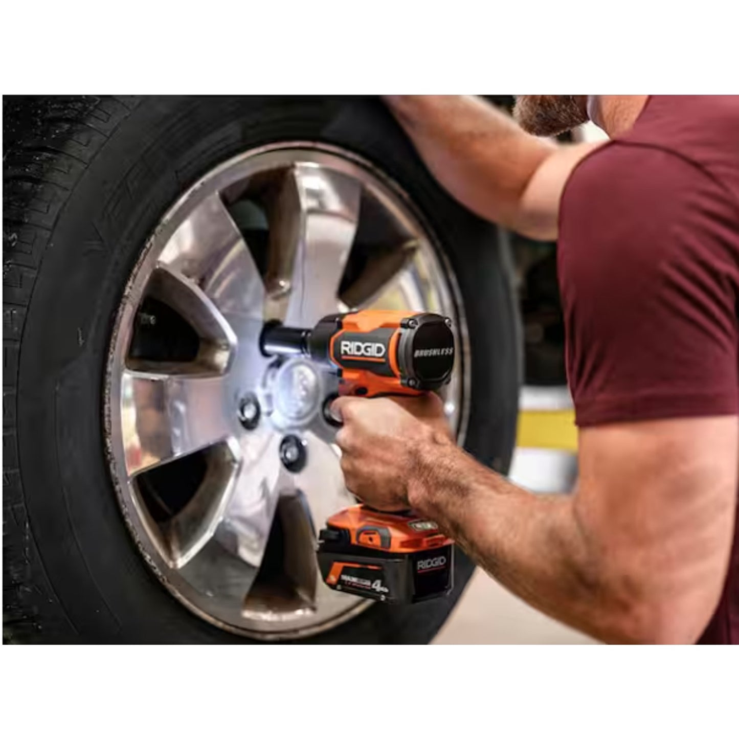 RIDGID R86012B 18V Brushless Cordless 4-Mode 1/2 in. Mid-Torque Impact Wrench