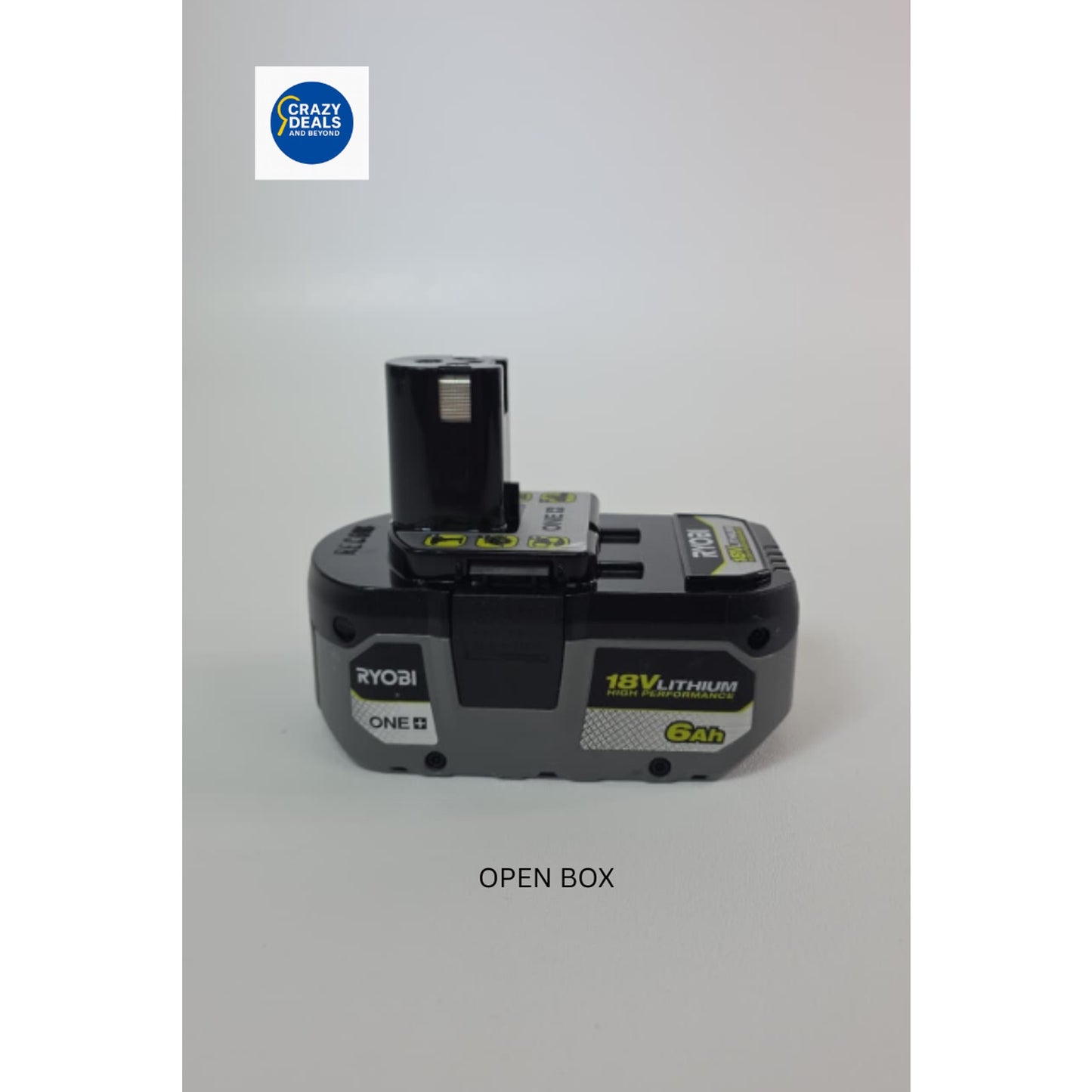 Ryobi 18V ONE+ 6.0 Ah High Performance Lithium-Ion Battery PBP007