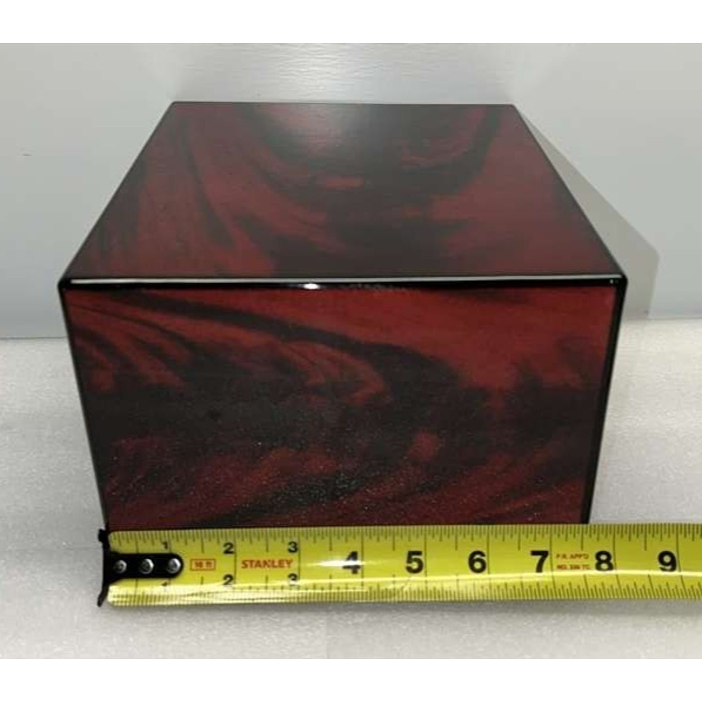 Wooden Urn Box - Urn for Human Ashes - Adult Cremation urn - Memorial Box Large