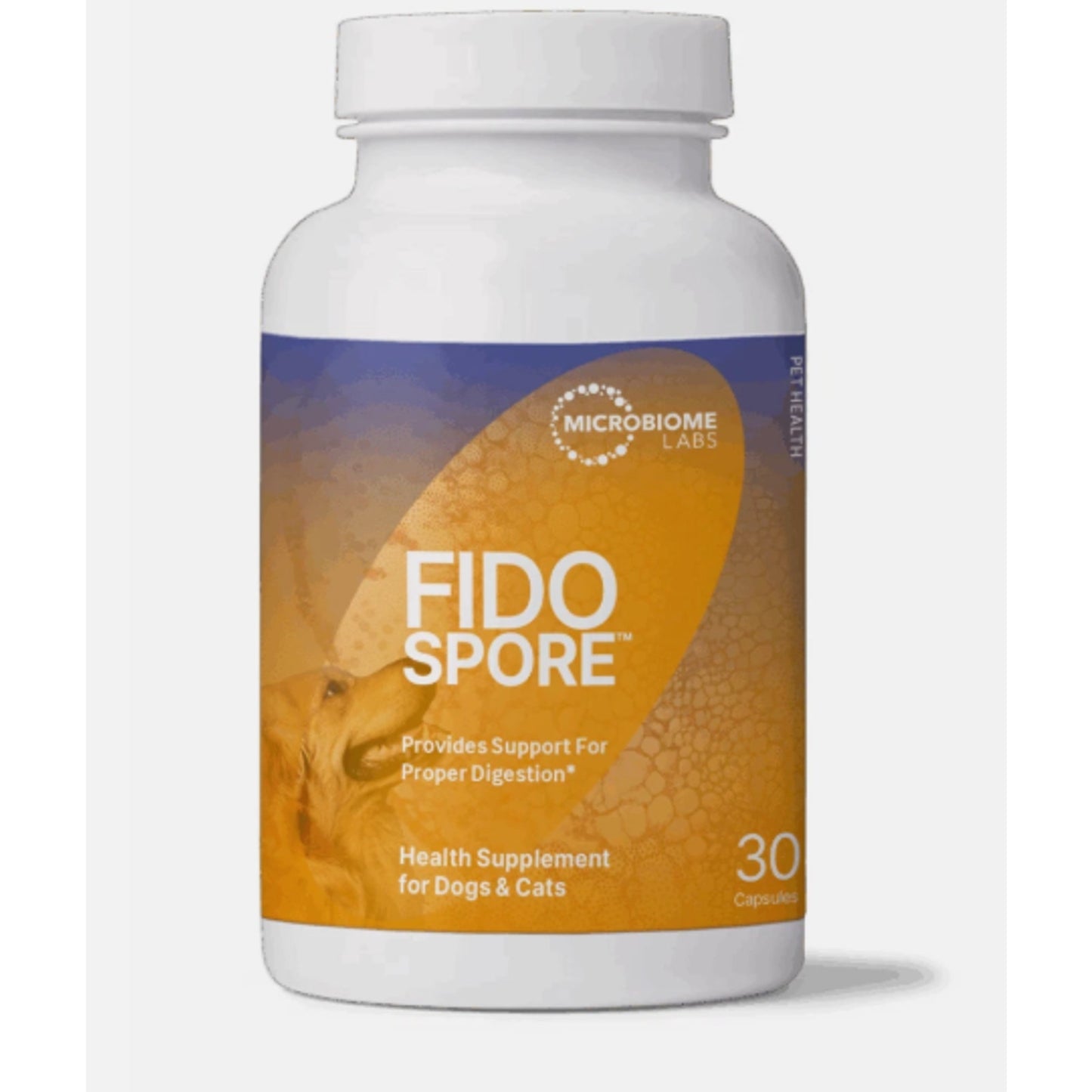 Microbiome Labs FidoSpore Dietary Supplement - 30 Capsules - Free Shipping