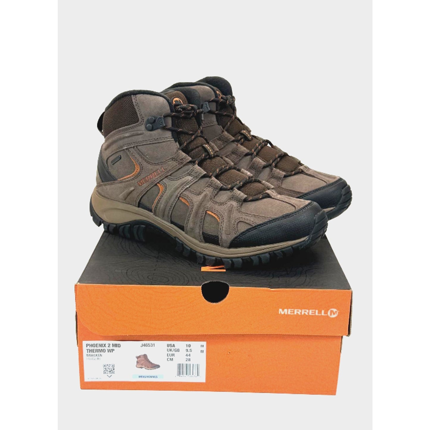 Merrell Men's Phoenix 2 Mid Thermo, Size: 10, Bracken