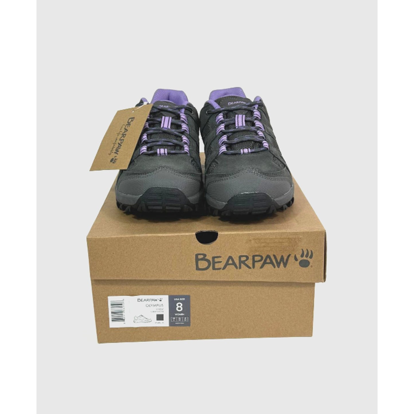 Bearpaw Women's Olympus Hiking 2383W Shoes Gray II Size 8