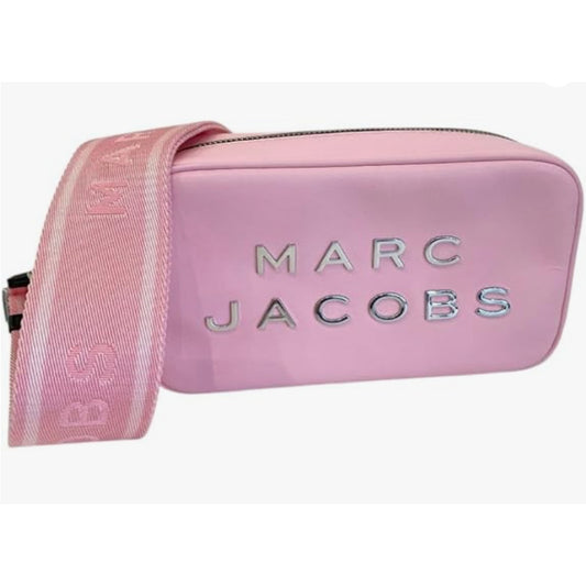 Marc Jacobs The Flash Bubblegum Pink Smooth Leather Camera Crossbody Bag