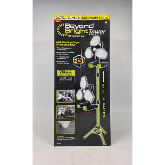 BEYOND BRIGHT 70-Watt Tower Light with Tripod Stand