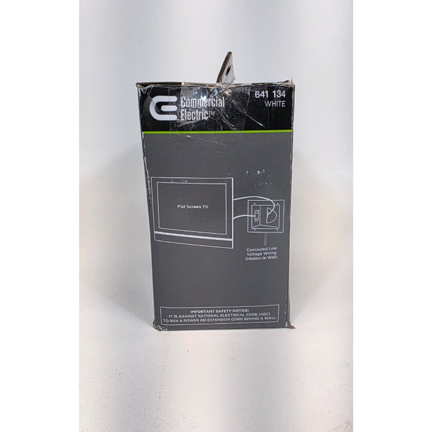 Commercial Electric 1-Gang 1-Decorator/Rocker/1-Duplex; Cable Wall Plate 1-Pack