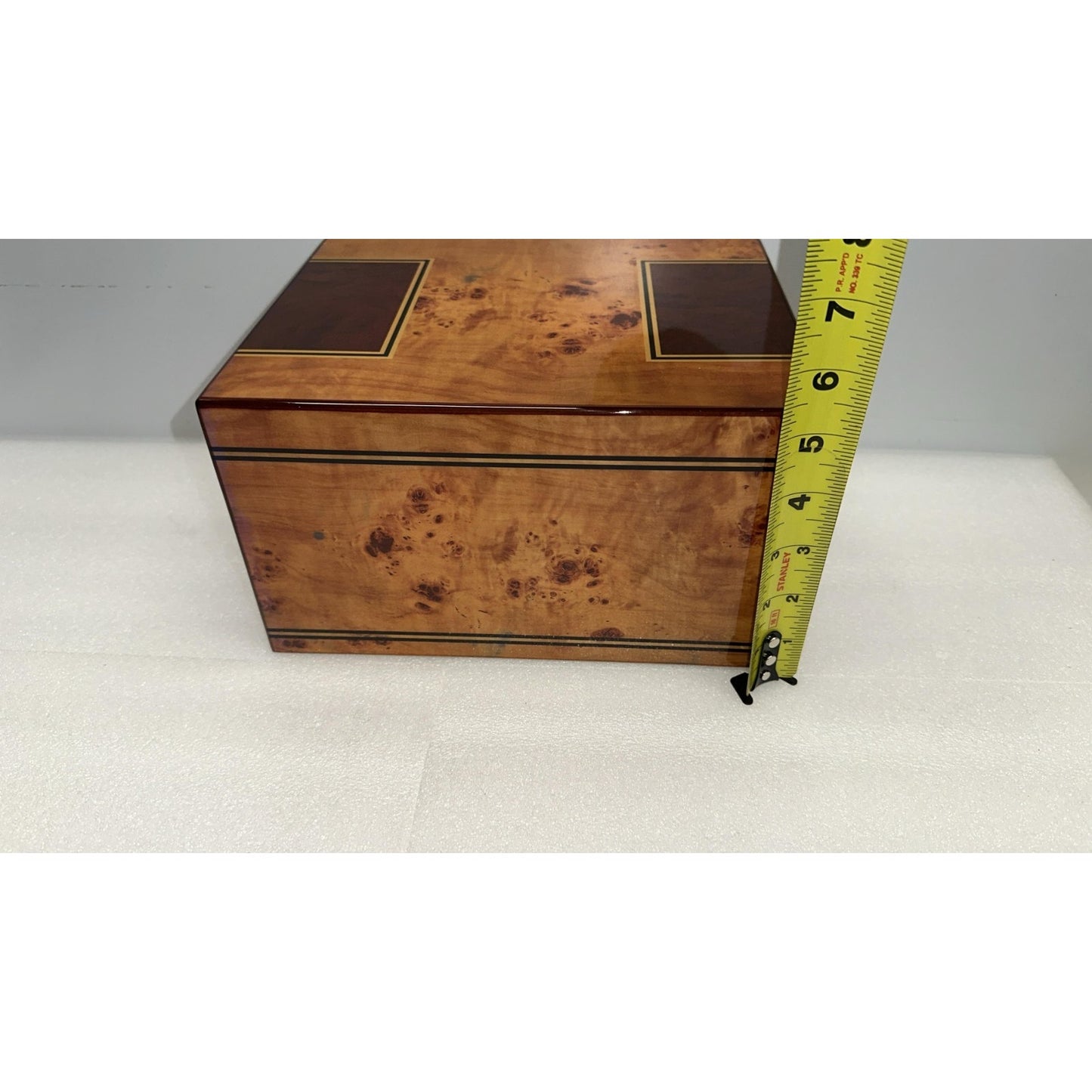 Wooden Urn Box - Urn for Human Ashes - Adult Cremation urn - Memorial Box Large