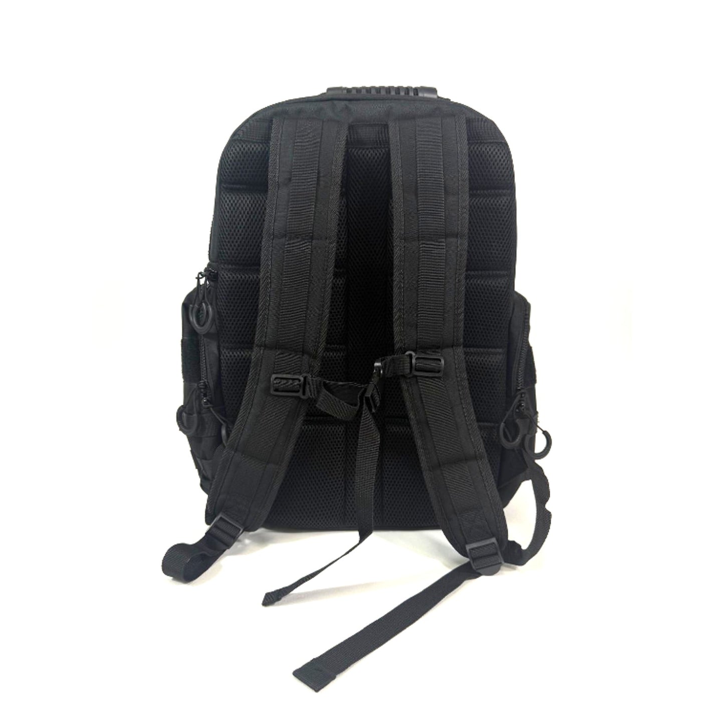 Val-r equipment 3 pistol range backpack 20" x14"x 9" Black