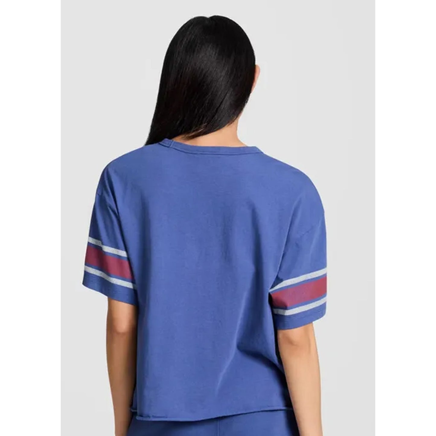 Champion Women's Short Sleeve Pullover T-Shirt, S - Blue