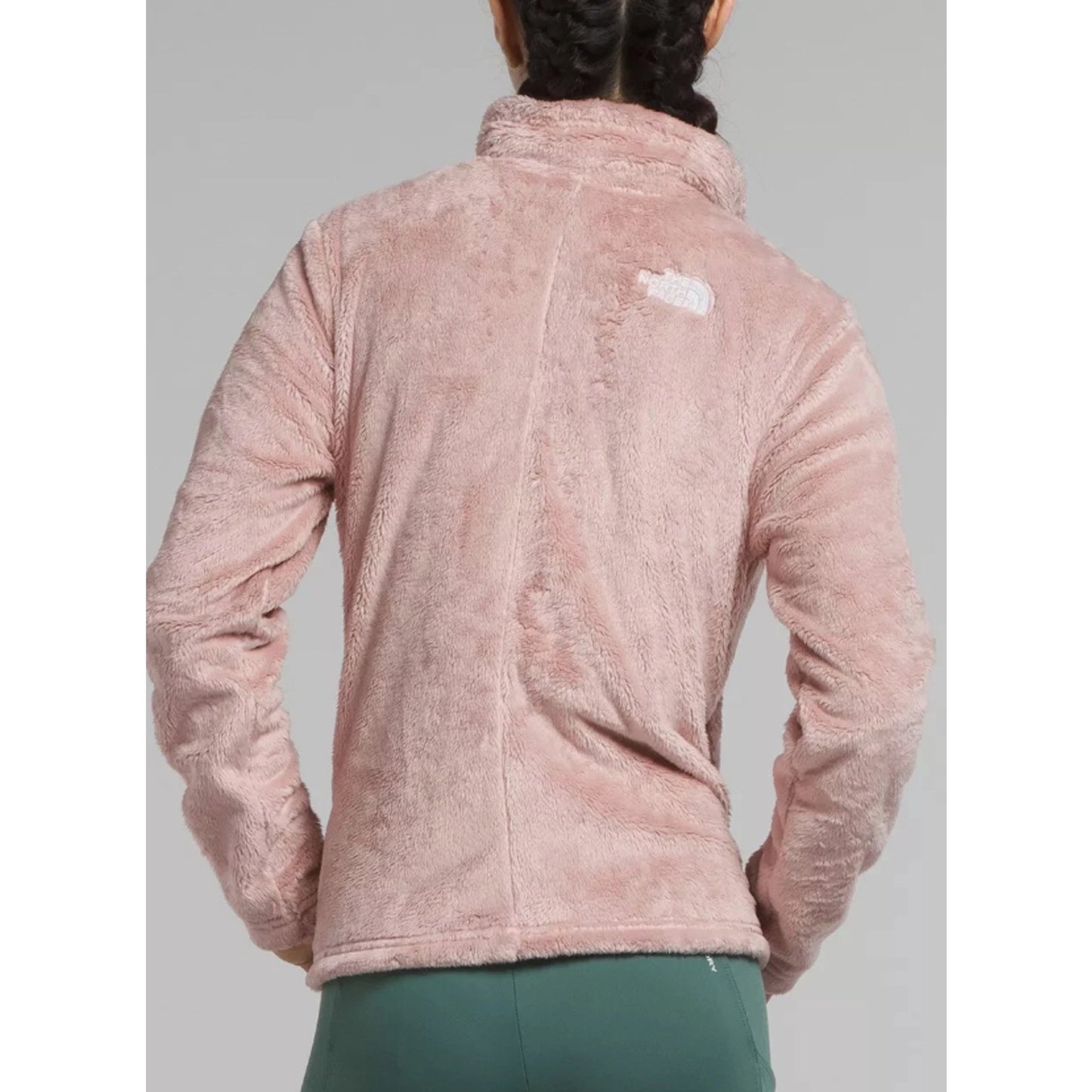 The North Face Girls' Osolita Full Zip Jacket, Large, Pink Moss