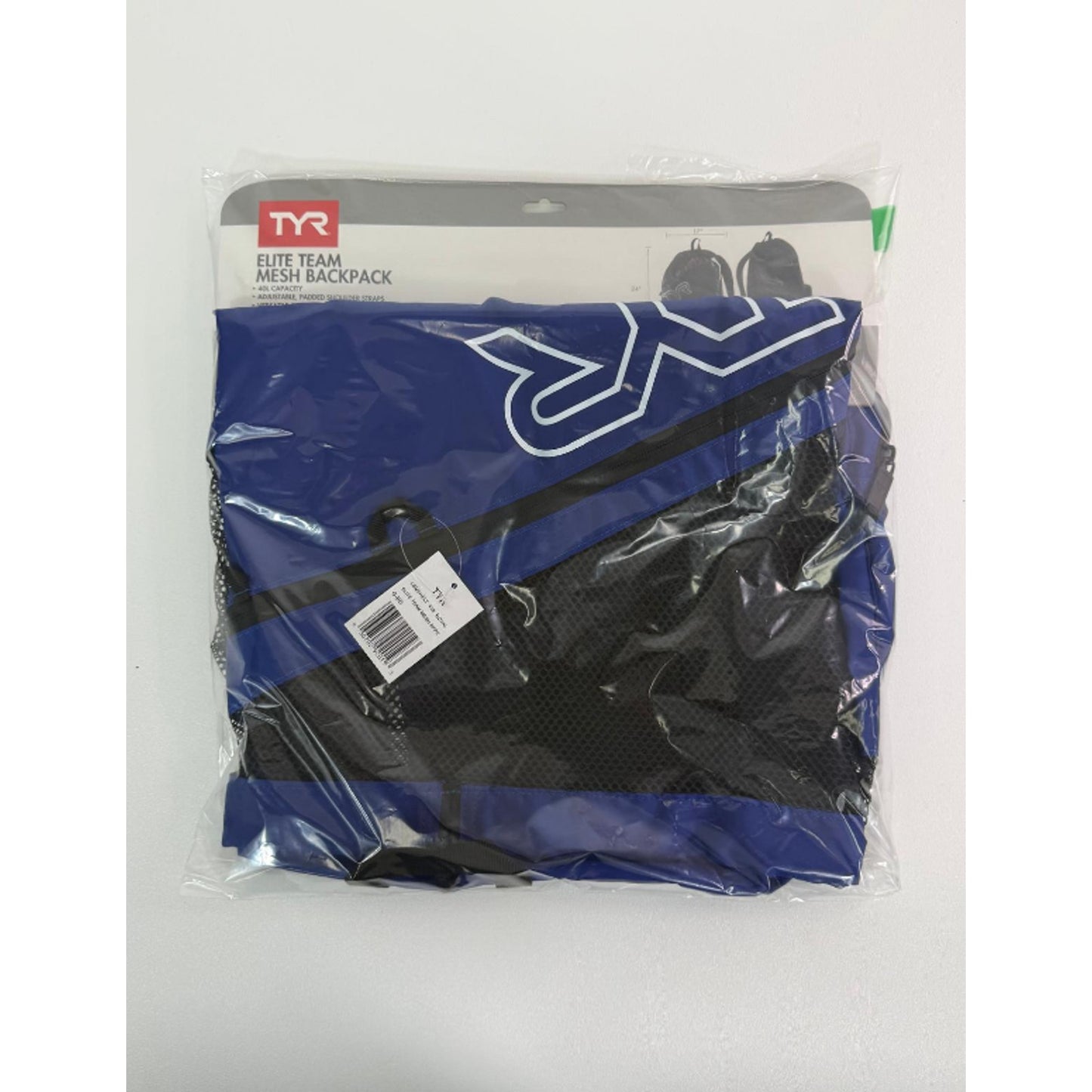 TYR Elite Team Mesh Backpack One Size Royal
