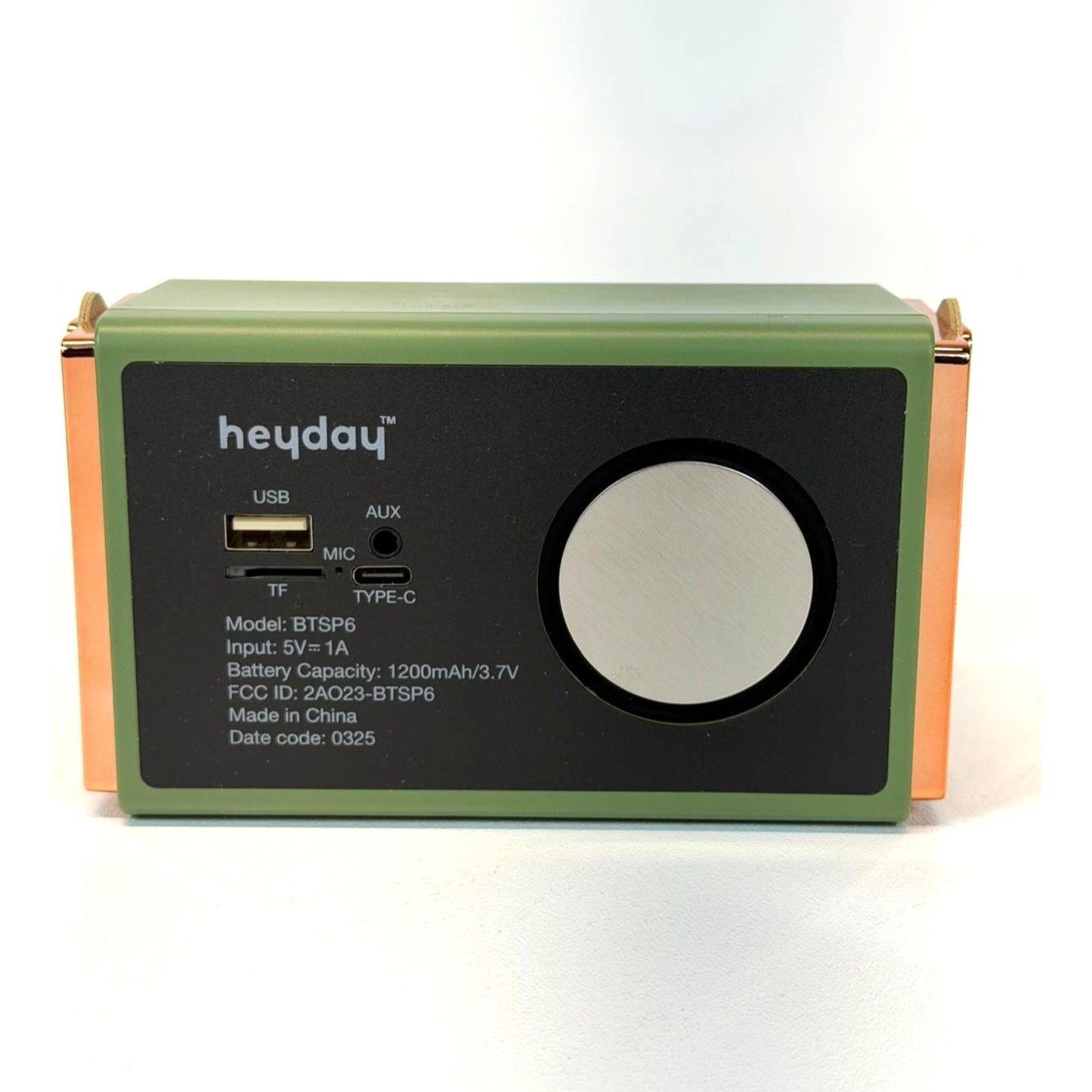 Heyday Wireless Retro Speaker Bluetooth 8-Hour Playback