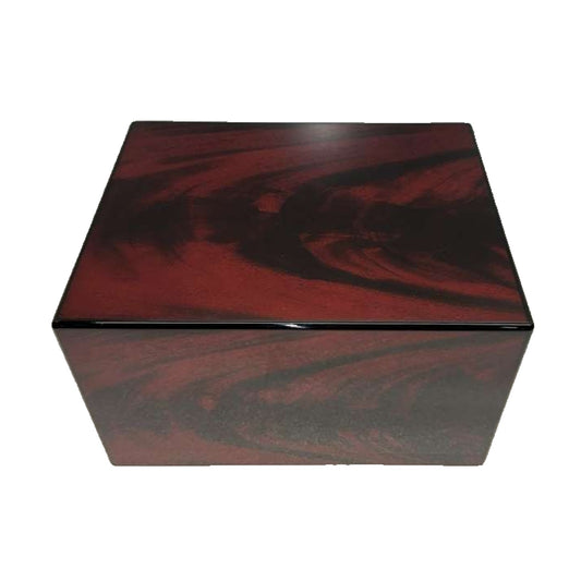 Wooden Urn Box - Urn for Human Ashes - Adult Cremation urn - Memorial Box Large