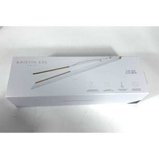 Kristin Ess Hair 3-In-One Titanium Flat Iron Hair Straightener