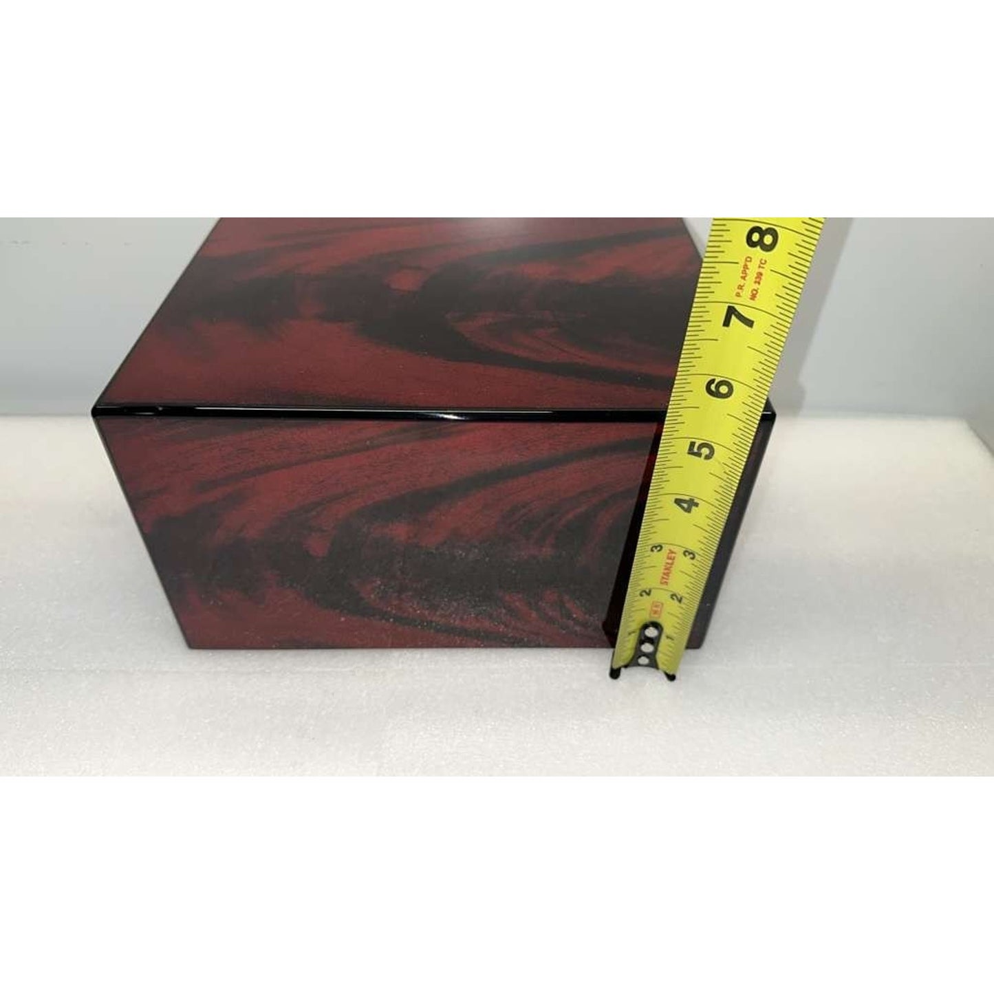 Wooden Urn Box - Urn for Human Ashes - Adult Cremation urn - Memorial Box Large