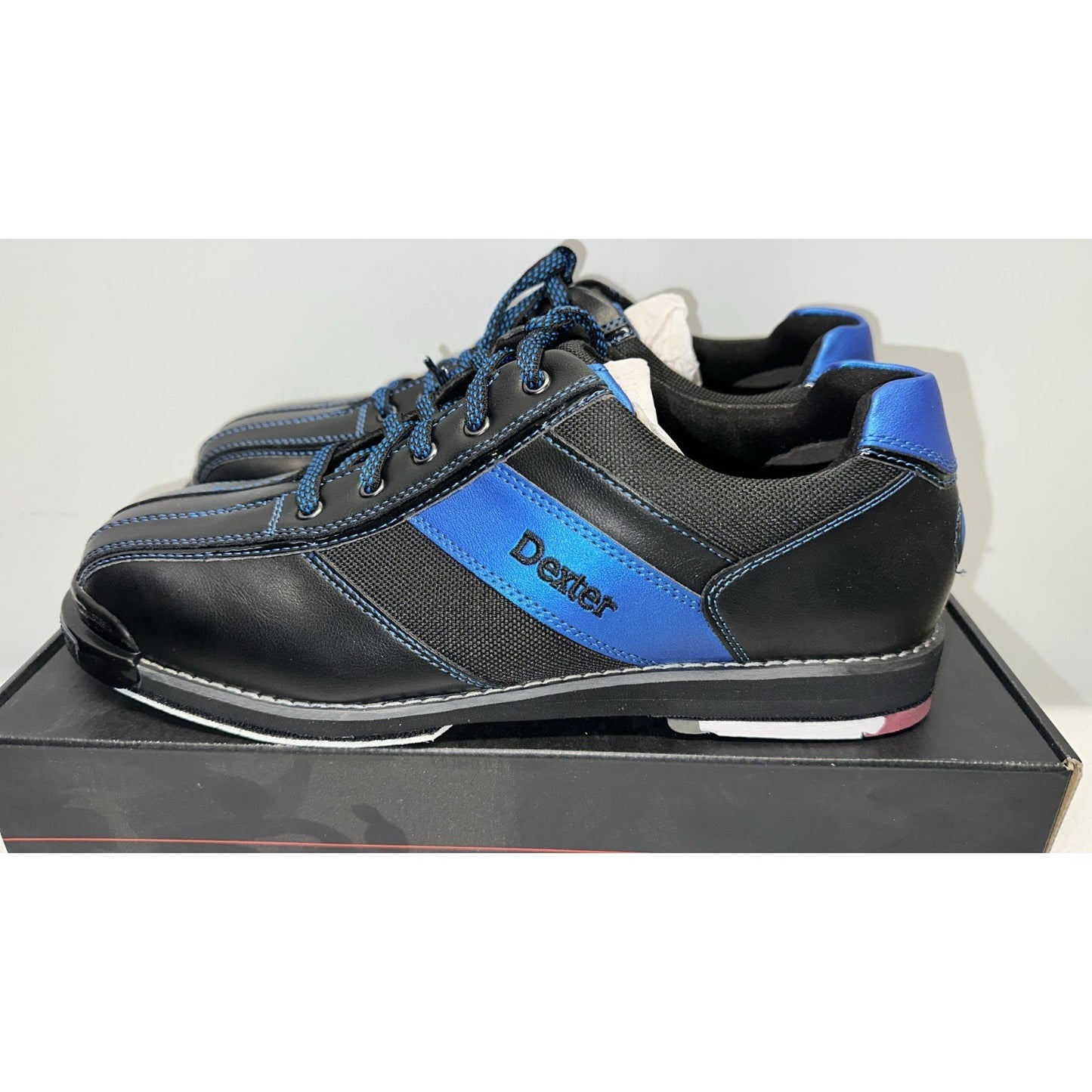 Dexter SST 8 Pro Mens Bowling Shoes in Black/Blue Size 11 D