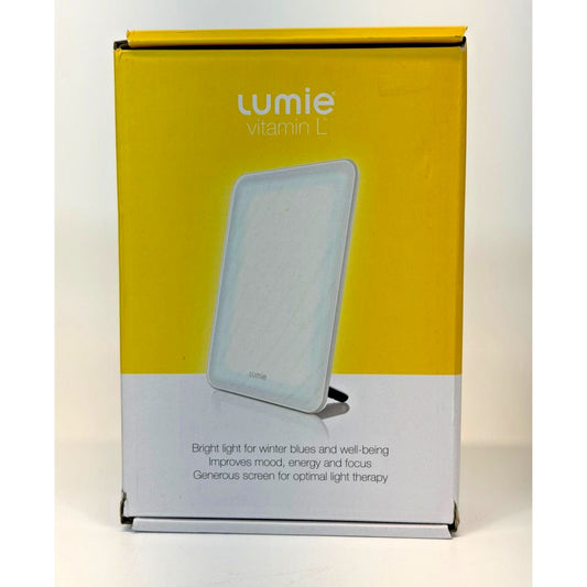 Lumie Vitamin L Slim Light Box for Bright Light Therapy