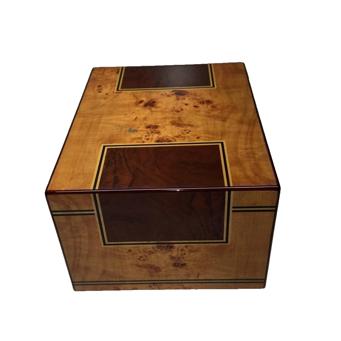 Wooden Urn Box - Urn for Human Ashes - Adult Cremation urn - Memorial Box Large