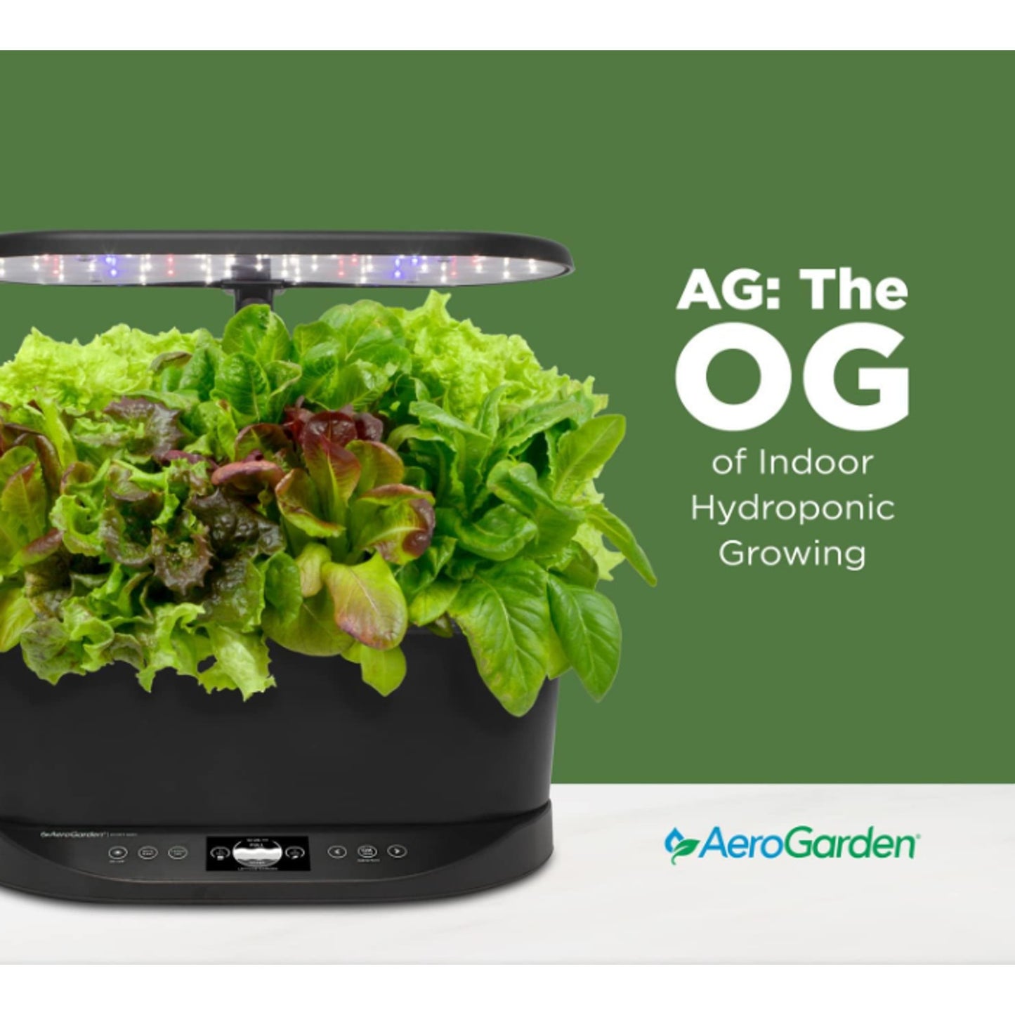 AeroGarden Bounty Black