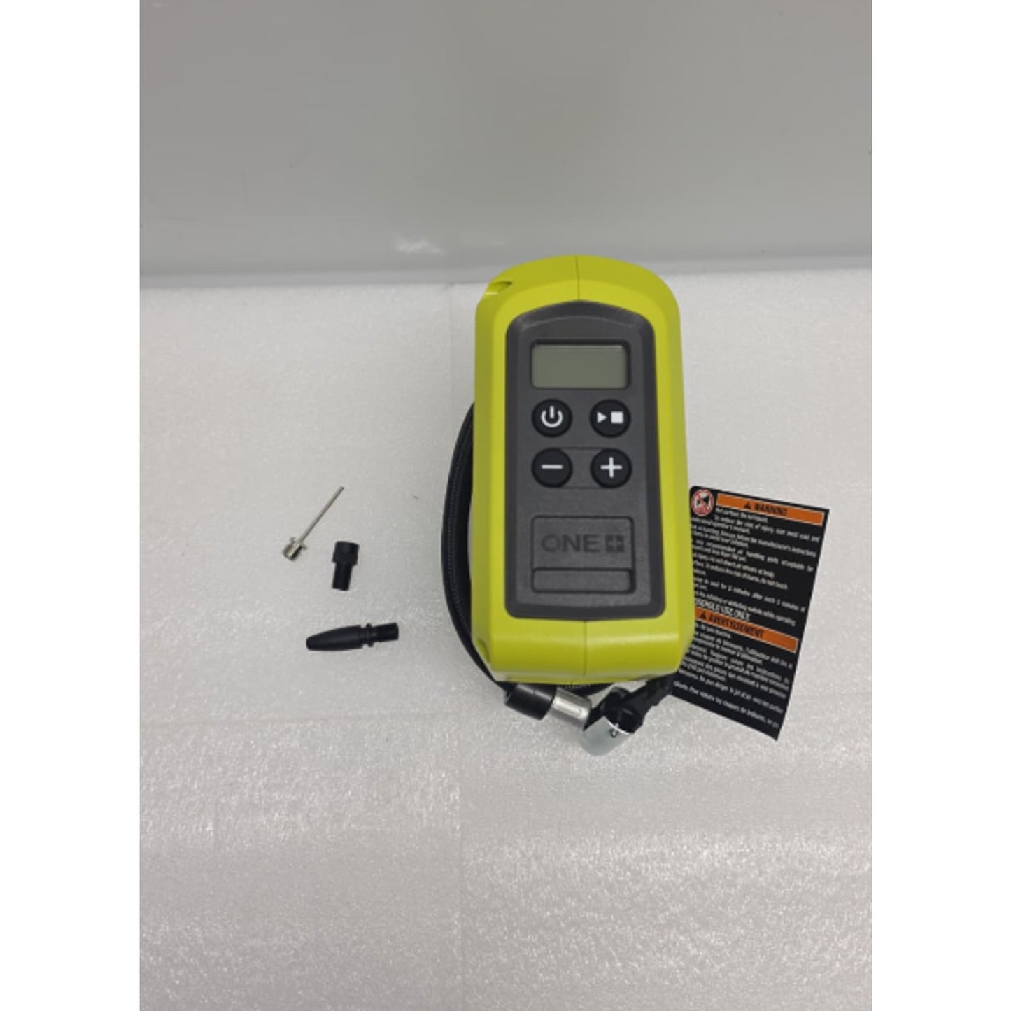 RYOBI 18V Cordless High Pressure Digital Inflator Air Compressor Tire Pump