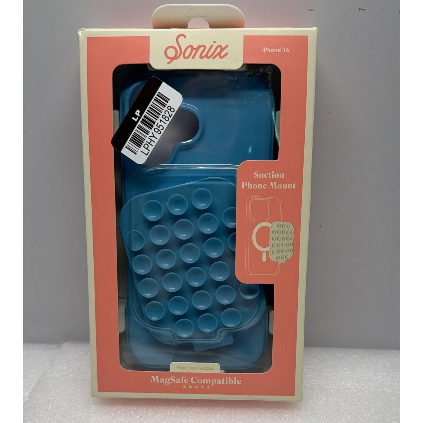 Sonix Apple iPhone 16 Suction Case with MagSafe - Light Blue