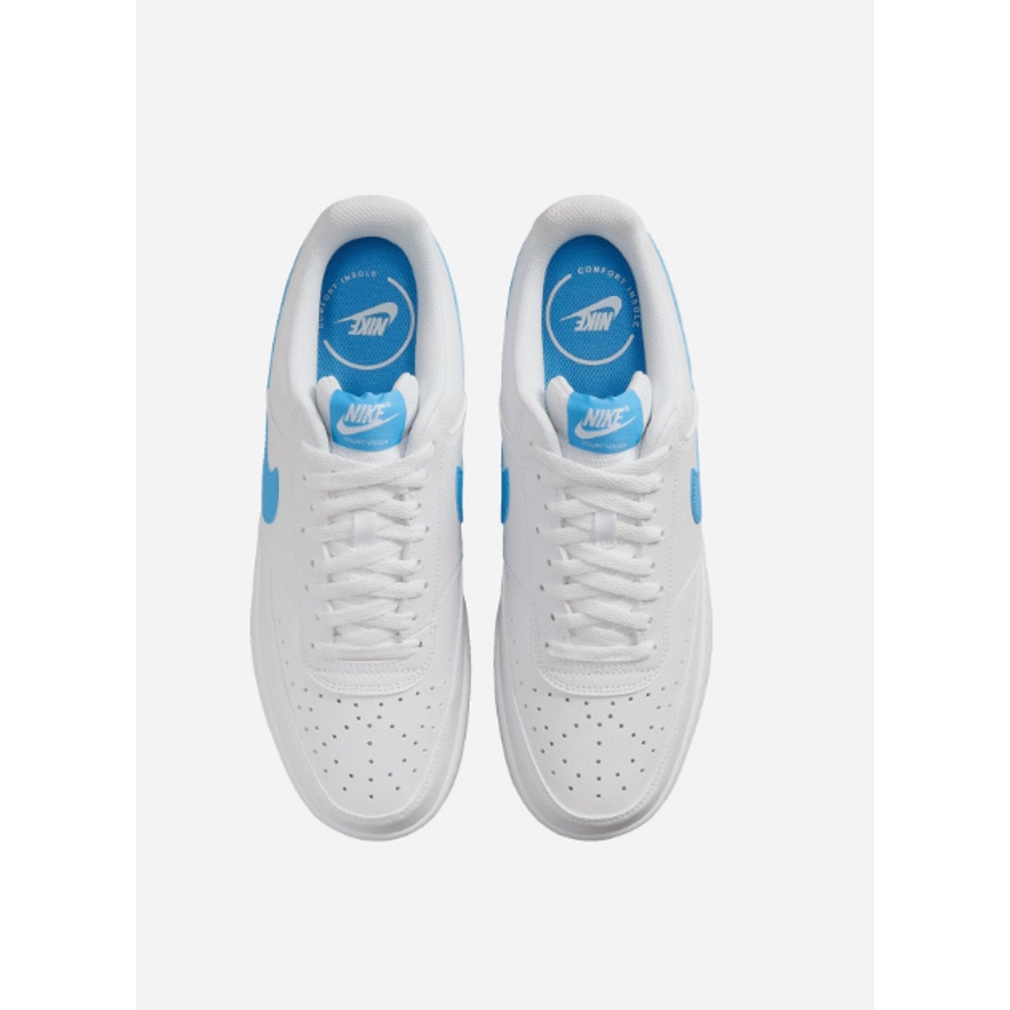 Nike Court Vision Low White University Blue Size 7