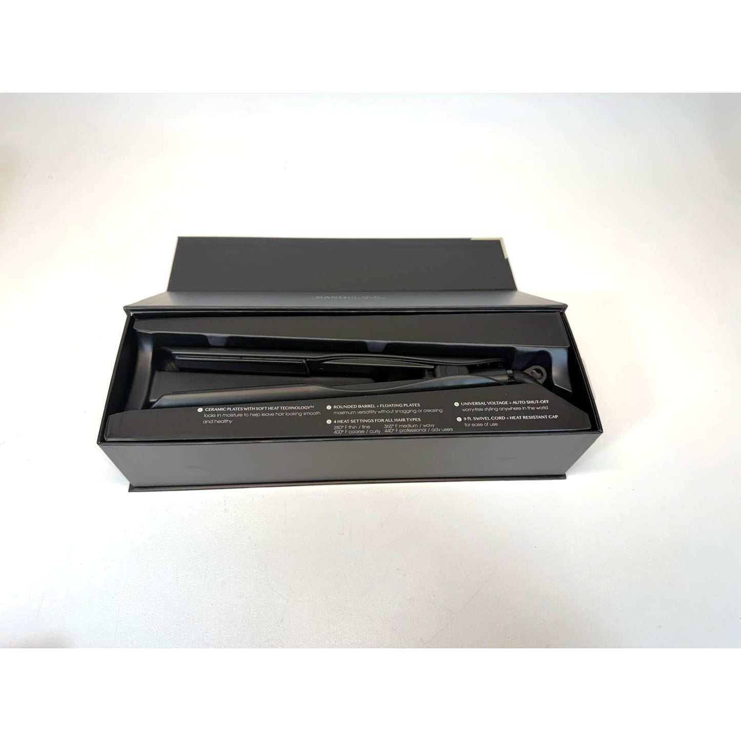 Kristin Ess Hair NANOBLACK Flat Iron 3-IN-One 1.25" inch Ceramic Plates