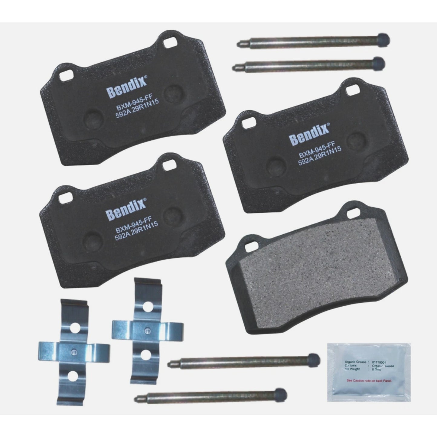 Rear Disc Brake Pad Set for Camaro, Challenger, Charger+More (CFM592A)