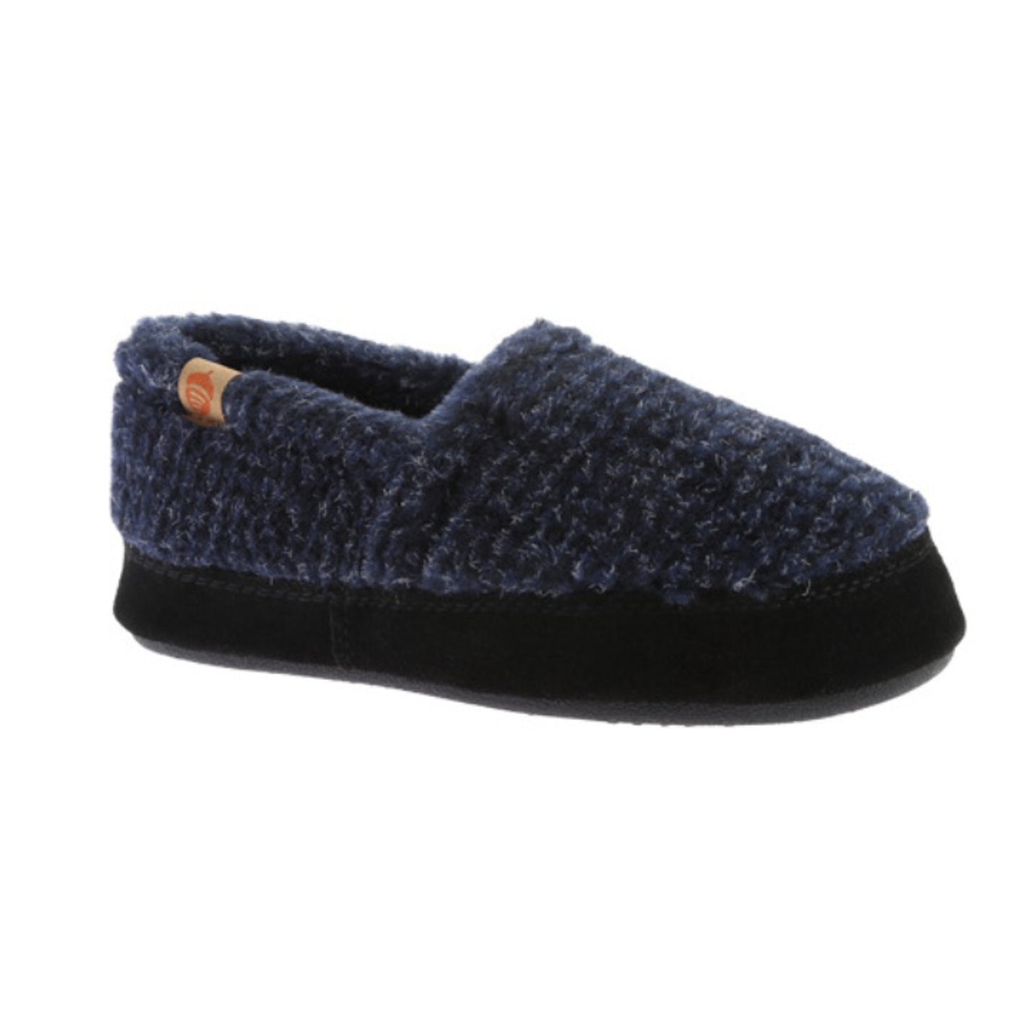 Acorn Boys Moc Slippers - Blue Check Blue Check 1-2 Little Kid