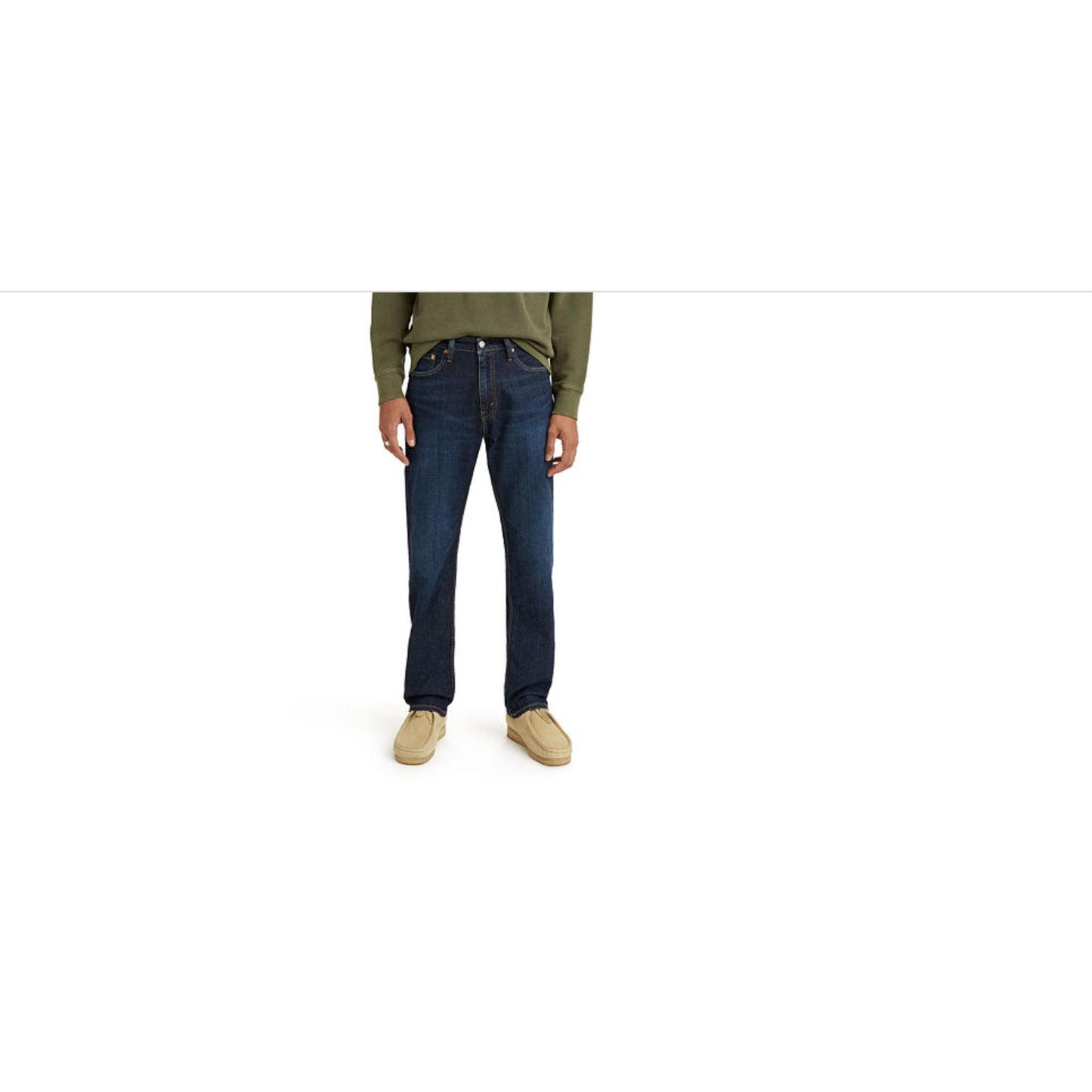 Levi's Men's 505 Regular Fit Stretch Jeans - Nail Loop Knot 34x30 00505-2195