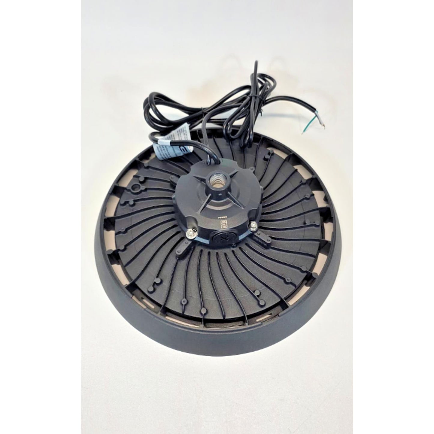 CE 14 in. LED Lumen Changing 400/600/750-Watt Equivalence Round High Bay Matte