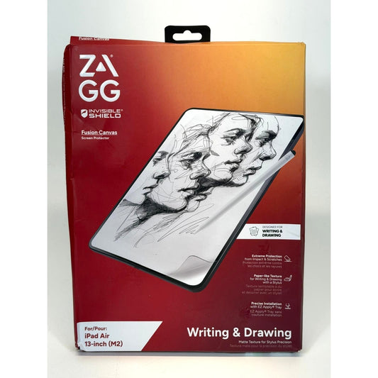 ZAGG Apple iPad Air 13-inch GlassFusion & Canvas