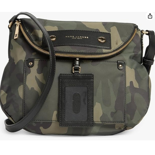 MARC JACOBS 4S5HMS035H02- CAMO PREPPY NATASHA NYLON WOMENS MINI CROSSBODY BAG